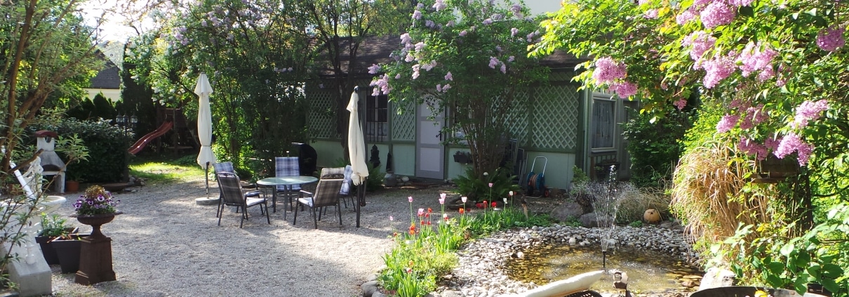 Bad Reichenhall - Villa Bariole - Jutta Deluxe Apartments - Garten / Garden